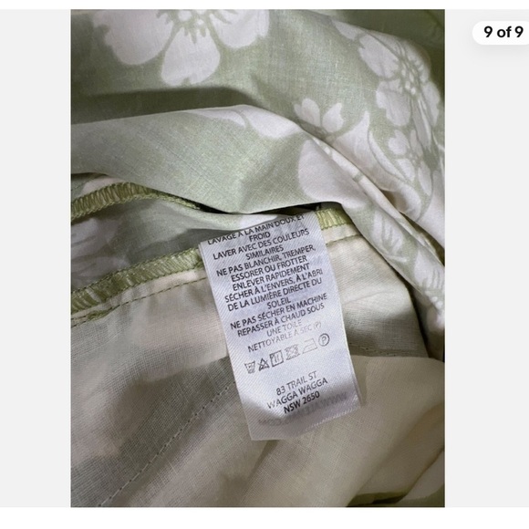 Alemais Leisa Floral Cotton Wide-Leg Shorts UK 4/US 0 NWT - Picture 2 of 11